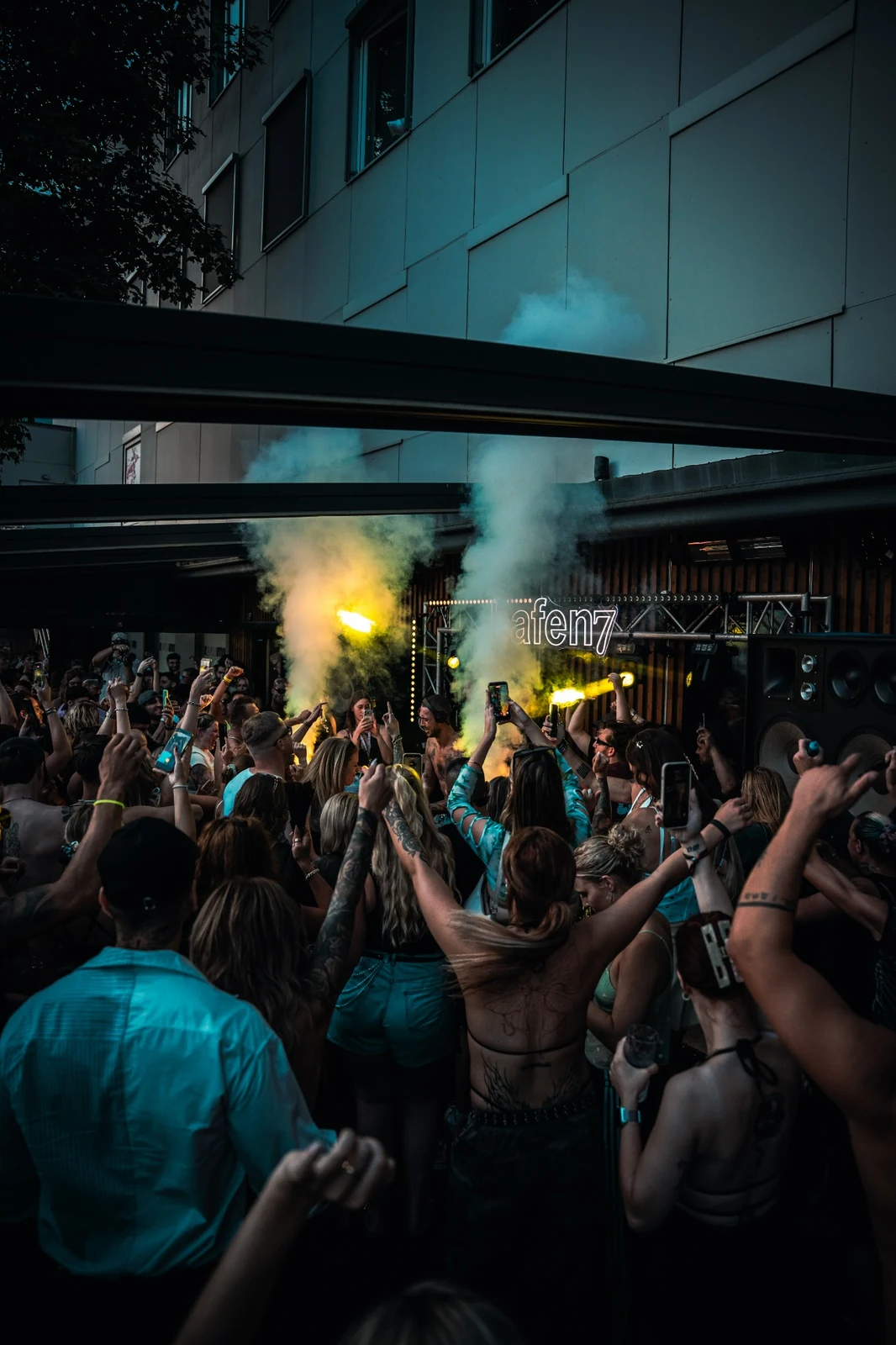 Eventfotografie mit Crowd und Bühnenshow
