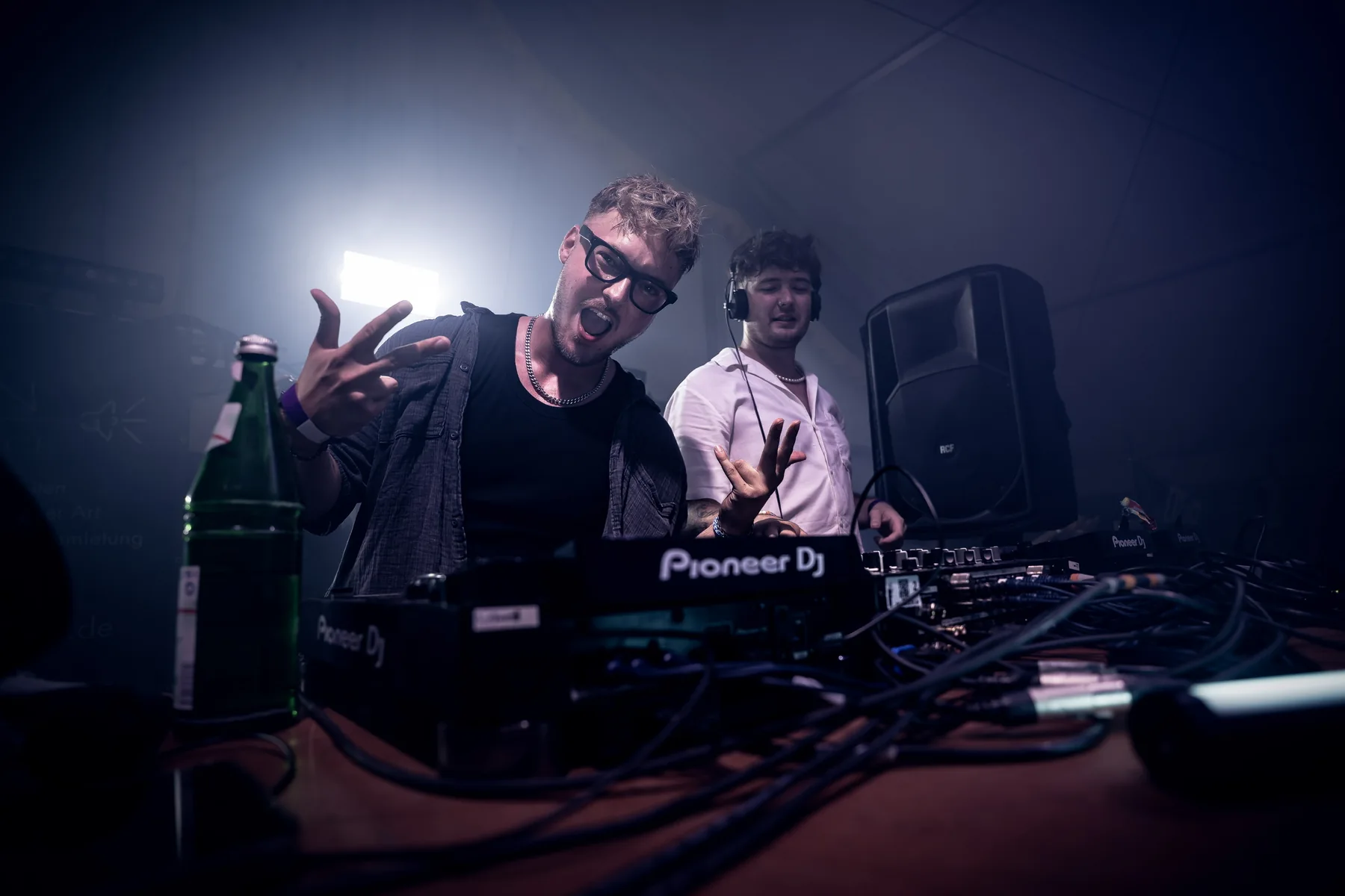 DJ-Team bei einem Event
